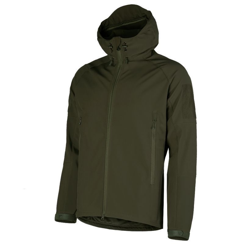 Куртка демисезонная SoftShell. Олива Camotec фото