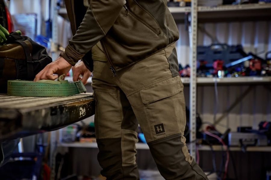 Брюки Harkila Scandinavian 48 Green/Brown фото