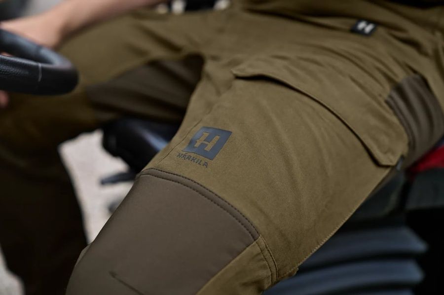 Брюки Harkila Scandinavian 48 Green/Brown фото