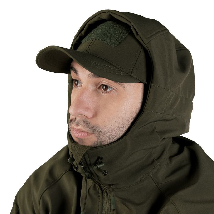 Куртка демисезонная SoftShell. Олива Camotec фото