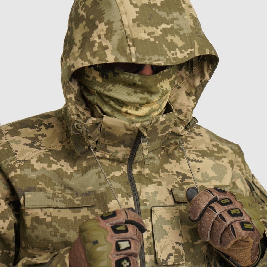 Демисезонный костюм-комплект военный (Брюки + Куртка + Убакс) Gen 5.6 Пиксель Ripstop S UATAC фото