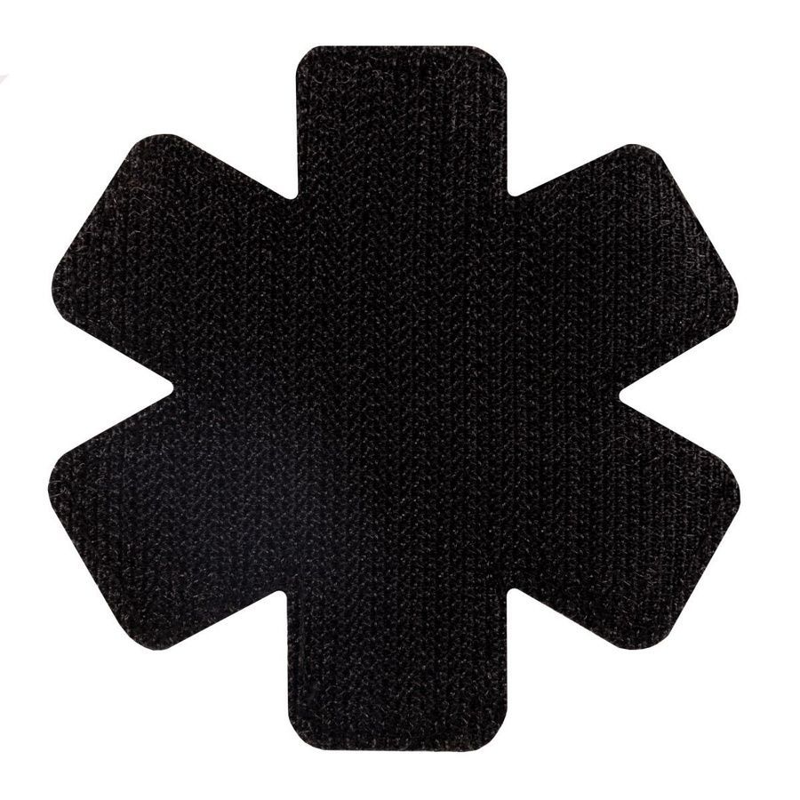 Шеврон Парамедик (білий на чорному фоні) фото Шеврон Парамедик (білий на чорному фоні) фото