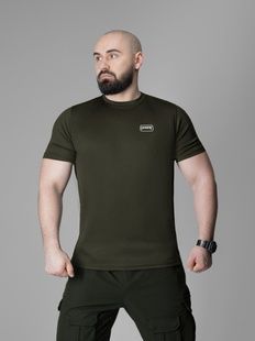 Футболка Basic Coolmax Antistatic хаки BEZET фото