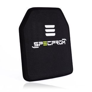 Керамическая бронеплита 6-го класса SPECPROM. Вес 3.7 кг. Размер 26 на 33 см (00000002544) фото
