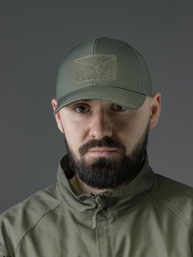 Бейсболка тактична BEZET хакі фото