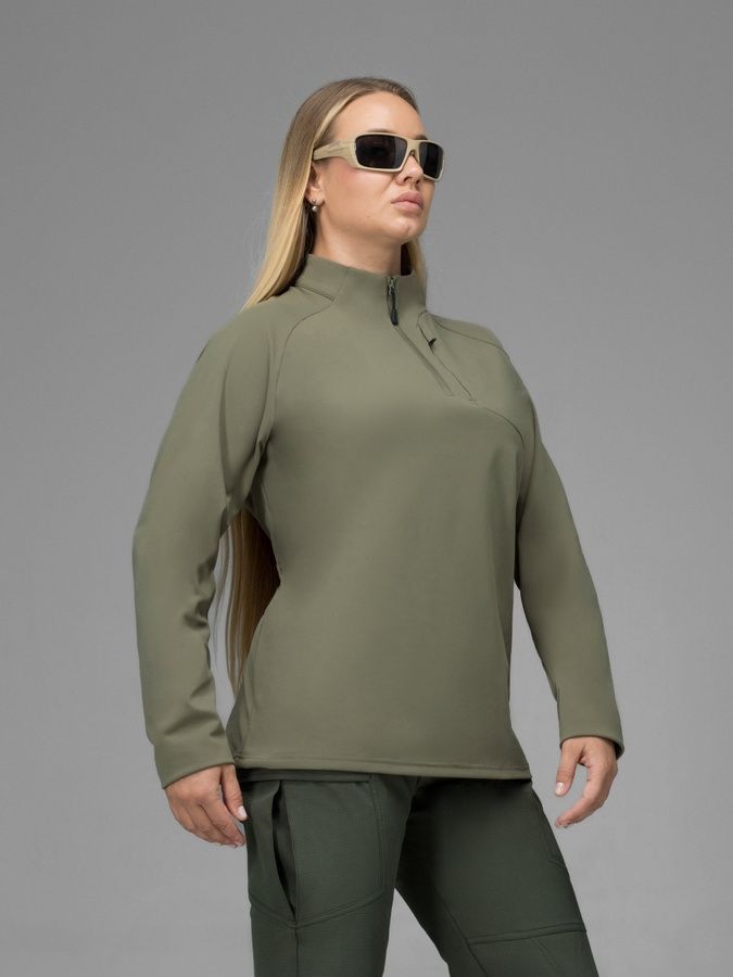 Кофта BEZET женская Active хаки фото