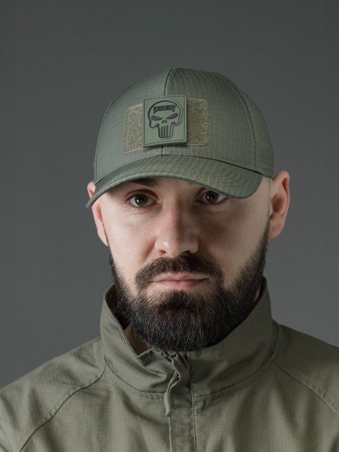 Бейсболка тактична BEZET хакі фото