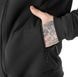 Чоловіча спортивна кофта FitPro Zip Чорна Camotec фото 7