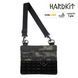 Тактична сумка через плече з патч панеллю для шевронів Cordura Multicam Black HardKit RoKit M фото 1