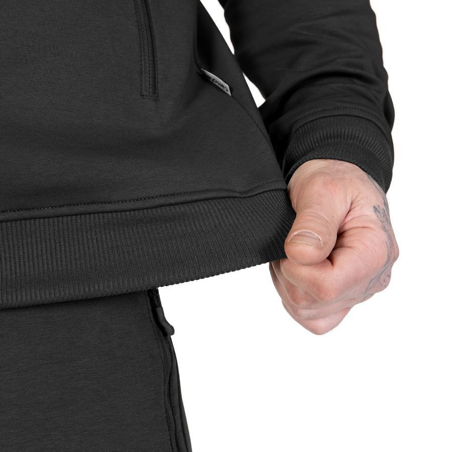 Чоловіча спортивна кофта FitPro Zip Чорна Camotec фото
