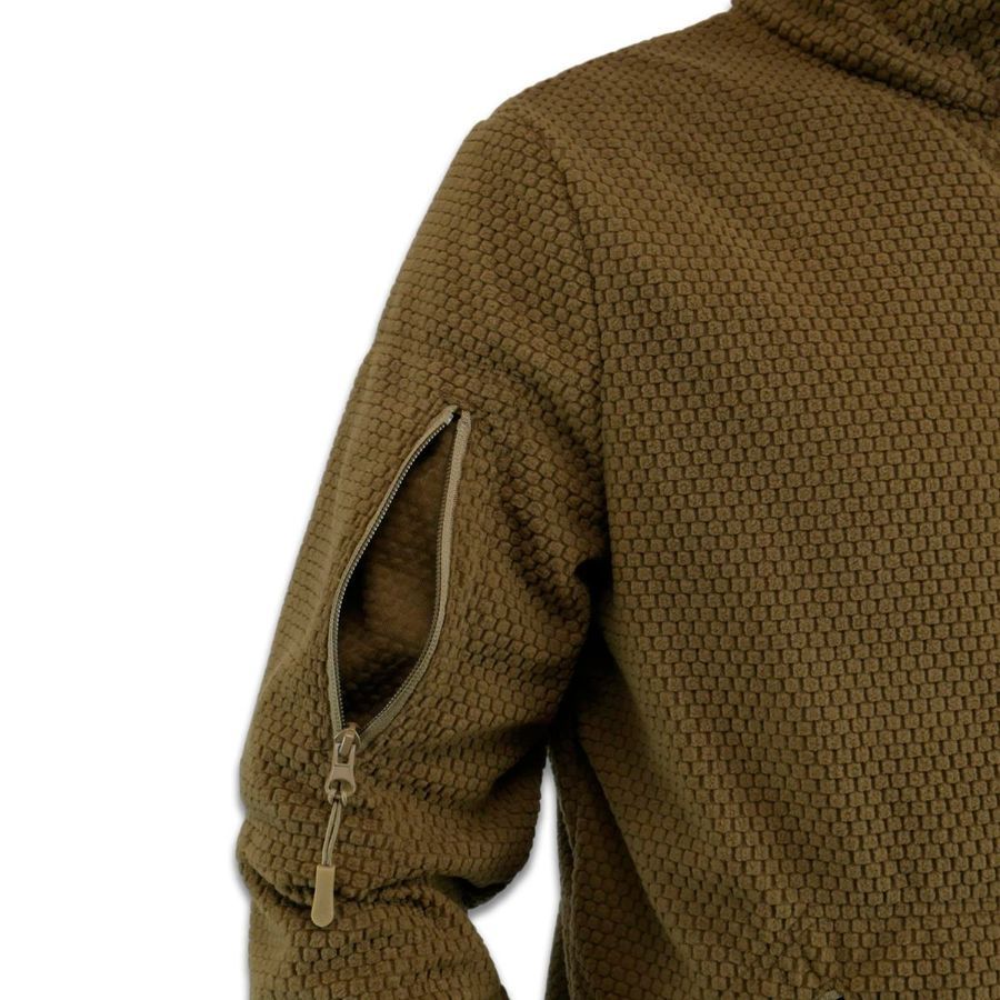 Тактична вітрозахисна флісова кофта Militex mod. 5 Койот фото