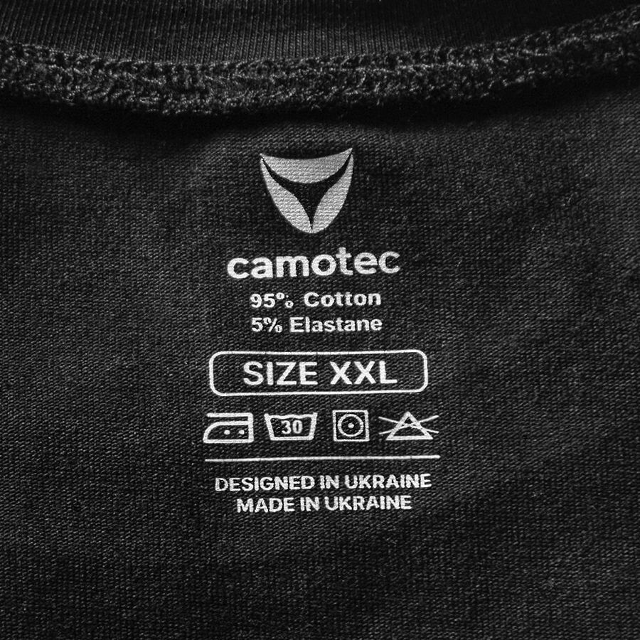 Футболка Totem Bavovna чорна Camotec фото