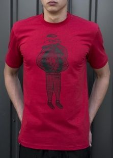 Футболка palm man red Червоний BEZET фото