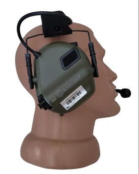 Активні захисні навушники Earmor M32 MARK3 (FG) Olive Mil-Std фото