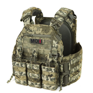 Плитоноска МИЦЬ 2.0 пиксель с функцией быстрого сброса (PLATE CARRIER) МОЛЛИ фото