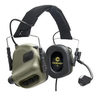 Активні захисні навушники Earmor M32 MOD4 (FG) Olive фото
