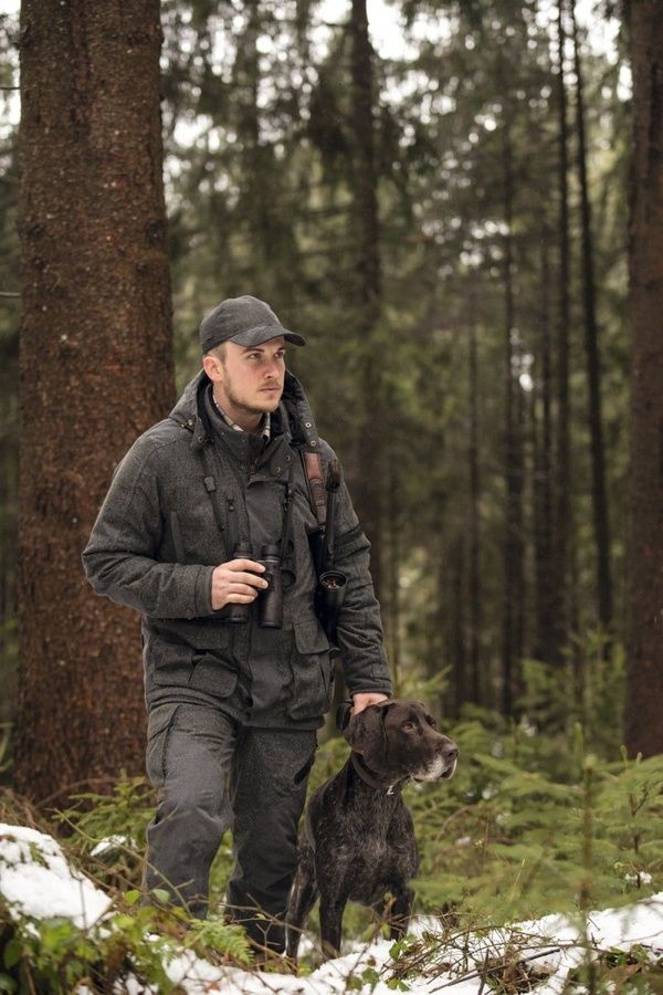 Демисезонная мужская повседневная куртка Graphite серая Blaser Active Outfits фото