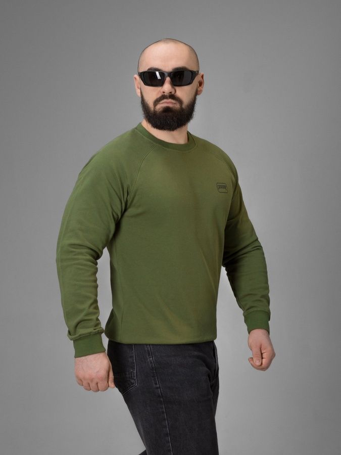 Кофта свитшот BEZET хаки фото