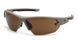 Тактические очки Venture Gear Tactical Semtex Tan (Anti-Fog) (bronze) коричневые фото 1