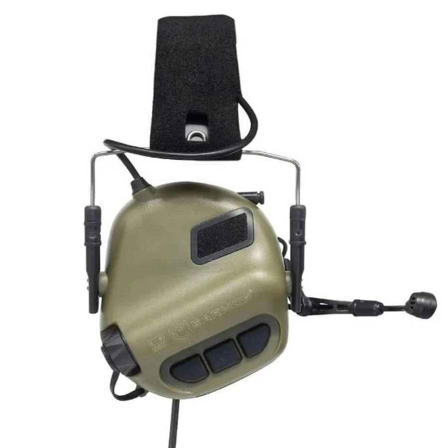 Активні захисні навушники Earmor M32 MOD4 (FG) Olive фото