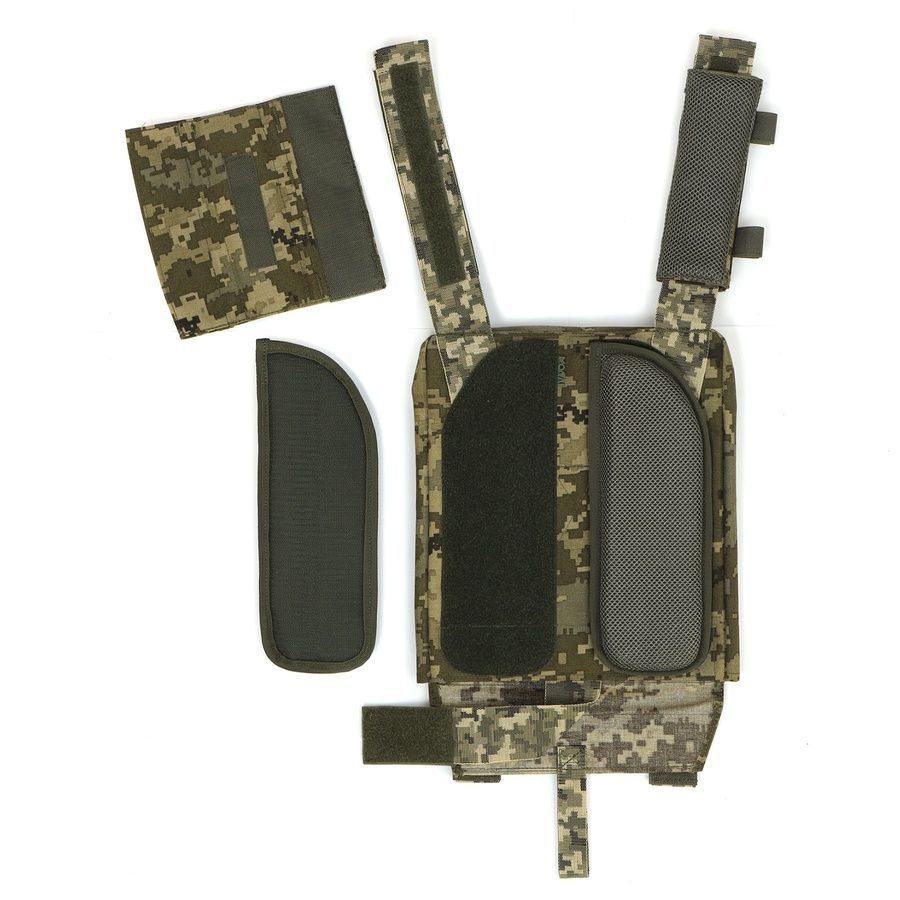 Плитоноска МИЦЬ 2.0 пиксель с функцией быстрого сброса (PLATE CARRIER) МОЛЛИ фото