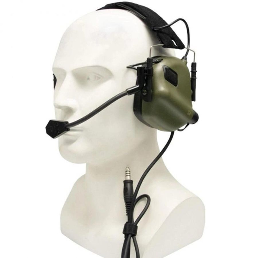 Активні захисні навушники Earmor M32 MOD4 (FG) Olive фото