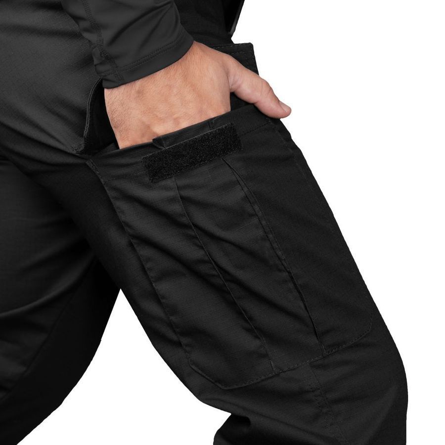 Брюки Patrol Rip-Stop Flex Черные Camotec фото
