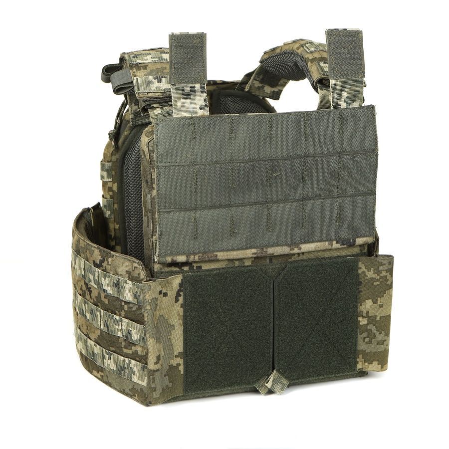 Плитоноска МИЦЬ 2.0 пиксель с функцией быстрого сброса (PLATE CARRIER) МОЛЛИ фото