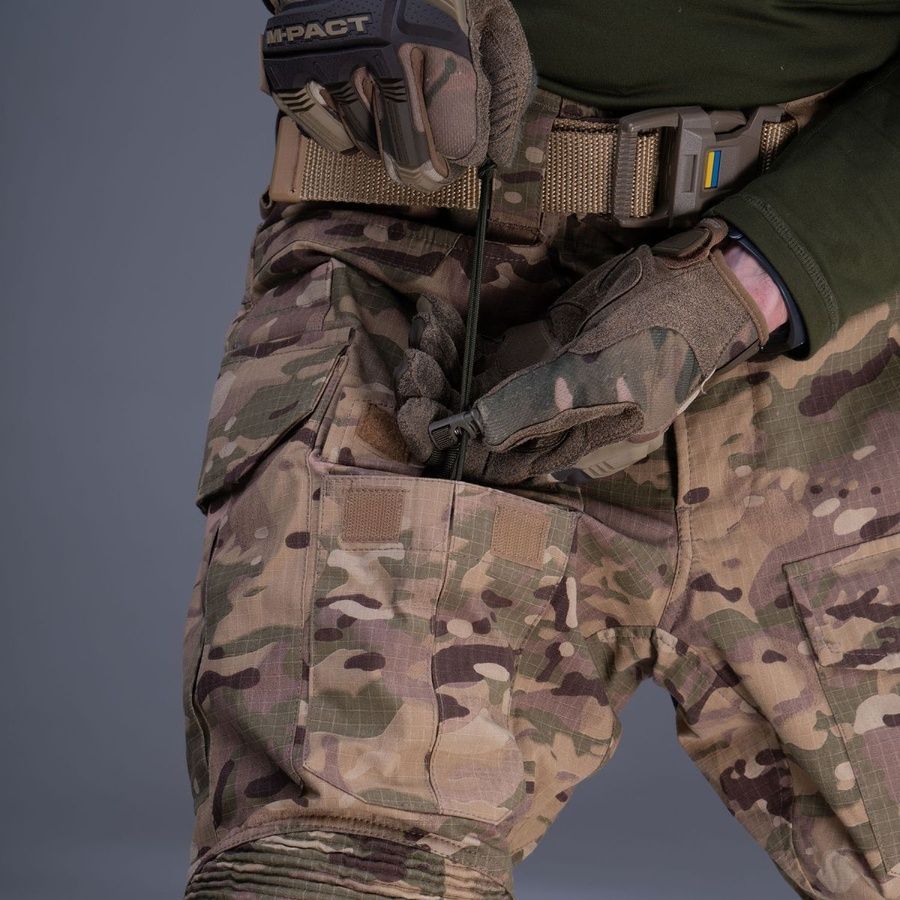 Штани тактичні Gen 5.2 Multicam (STEPPE) UATAC з наколінниками фото