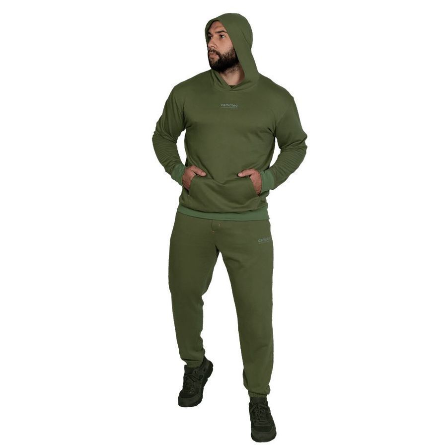 Летний спортивный костюм военный Basic Hood Camotec фото
