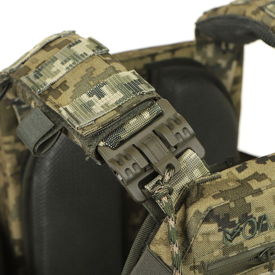 Плитоноска МИЦЬ 2.0 пиксель с функцией быстрого сброса (PLATE CARRIER) МОЛЛИ фото
