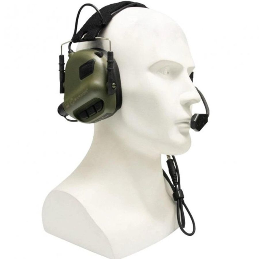 Активні захисні навушники Earmor M32 MOD4 (FG) Olive фото