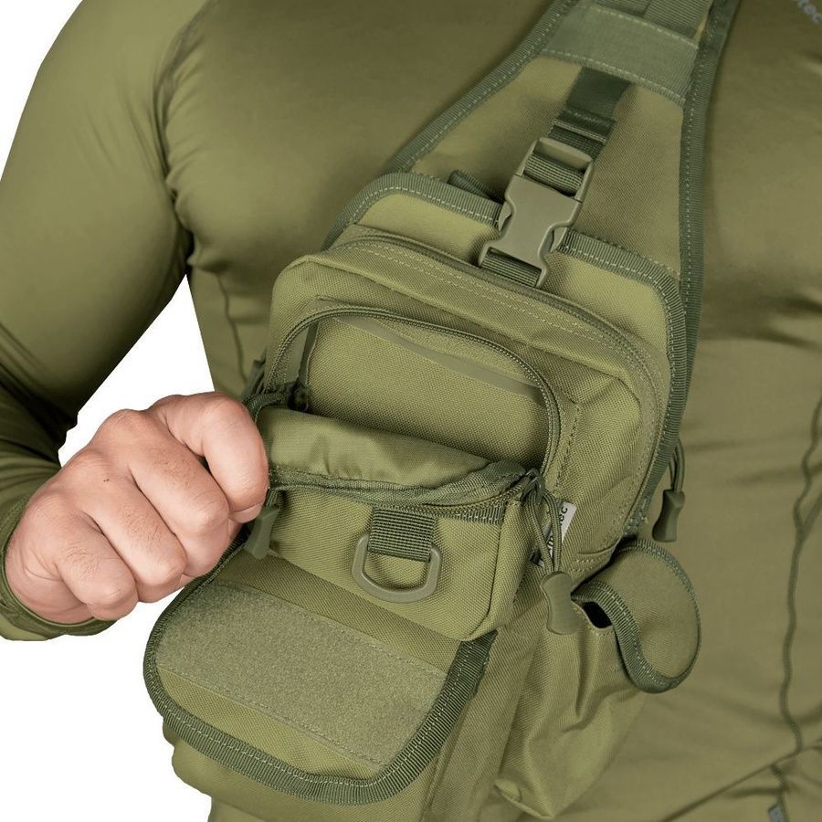 Сумка Gunner Sling . Олива фото
