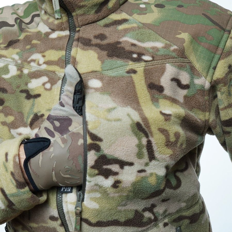 Мужская военная флисовая кофта Multicam UATAC фото