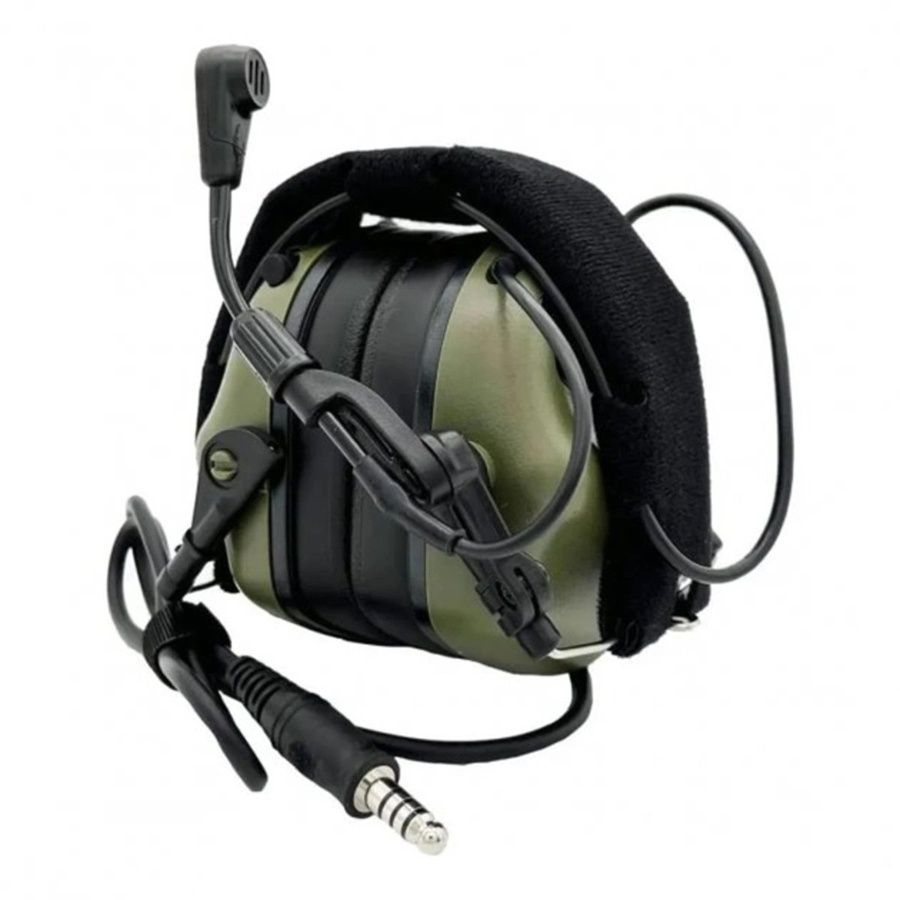 Активні захисні навушники Earmor M32 MOD4 (FG) Olive фото