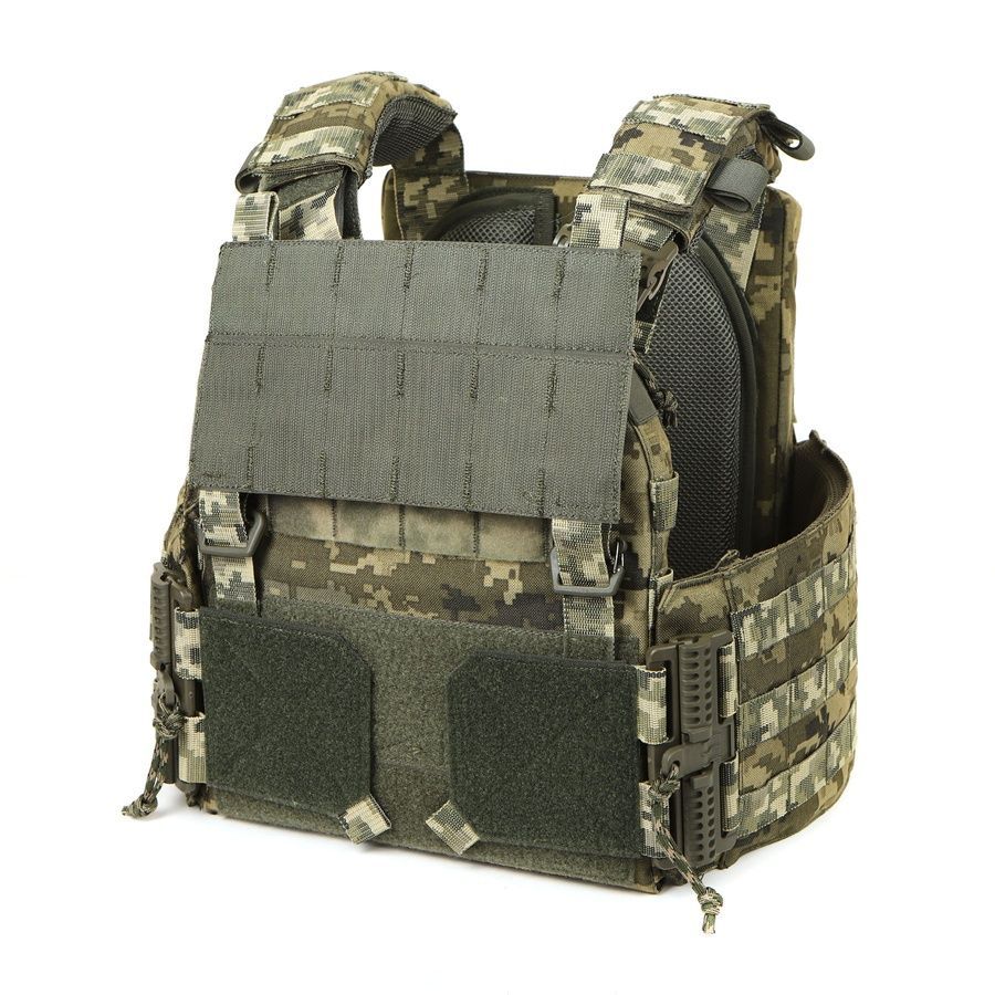 Плитоноска МИЦЬ 2.0 пиксель с функцией быстрого сброса (PLATE CARRIER) МОЛЛИ фото