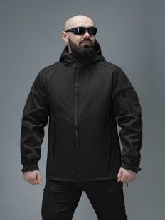 Куртка Softshell BEZET Робокоп GEN.III черный фото