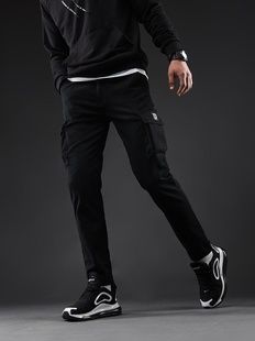 Карго брюки BEZET Hunter black'20 фото