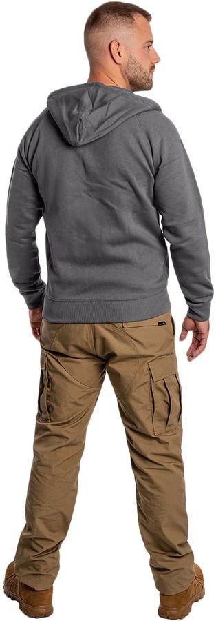 Чоловіча повсякденна флісова кофта Leonidas 2.0 Tactical Sweater Wolf сіра Pentagon фото