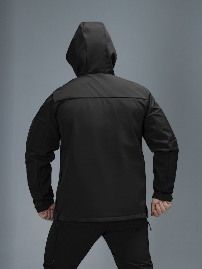 Куртка Softshell BEZET Робокоп GEN.III черный фото