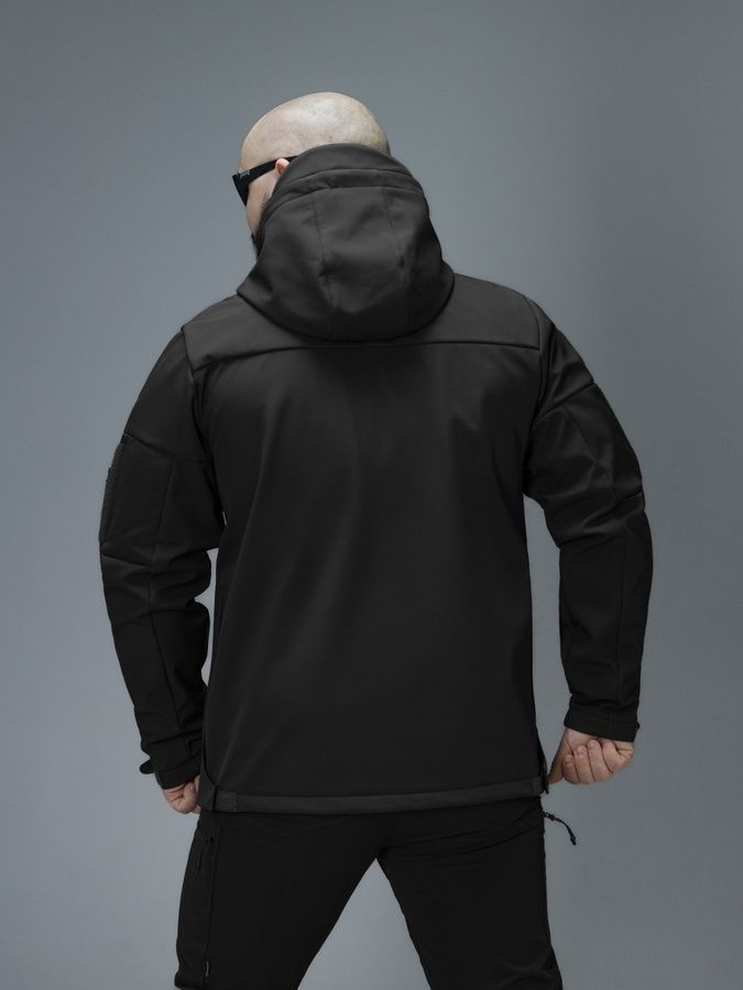 Куртка Softshell BEZET Робокоп GEN.III черный фото