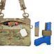 Тактическая сумка с патч панелью для шевронов Cordura Multicam HardKit RoKit M фото 2