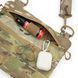 Тактична сумка через плече з патч панеллю для шевронів Cordura Multicam HardKit RoKit M фото 3