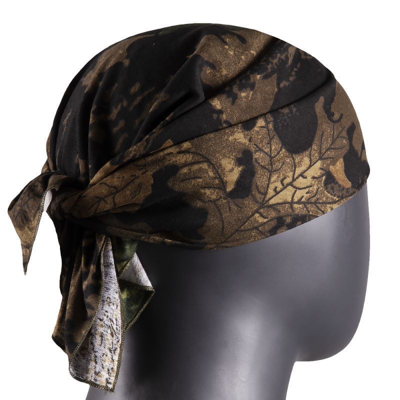 Охотничья бандана Cotton OAK Brown Camotec фото