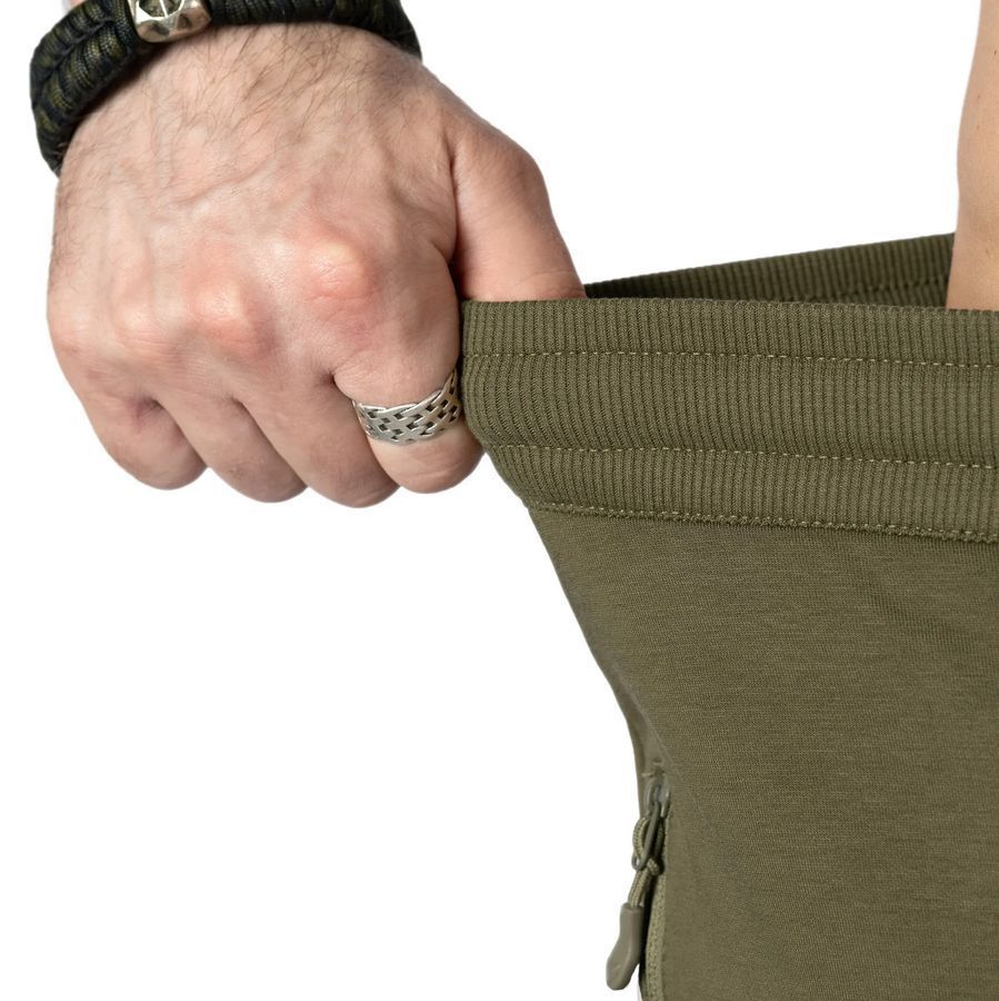 Повсякденні літні спортивні штани FitPro ShapeKnit Олива Camotec фото