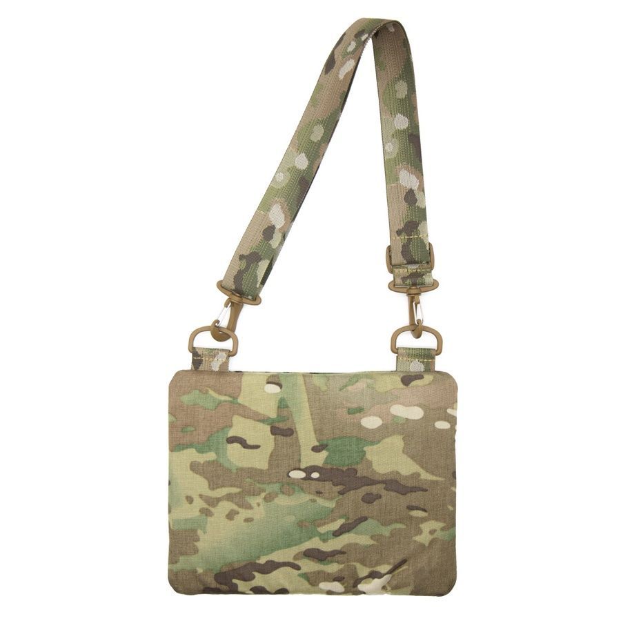Тактическая сумка с патч панелью для шевронов Cordura Multicam HardKit RoKit M фото
