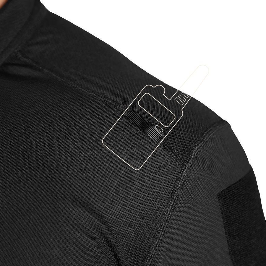 Футболка Paladin Long LT CoolPass черная Camotec фото