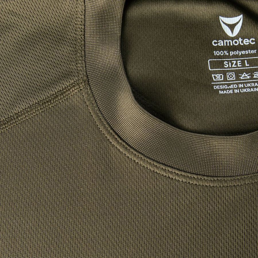 Чоловіча футболка CM Chiton Patrol CoolPass Antistatic Olive Camotec фото