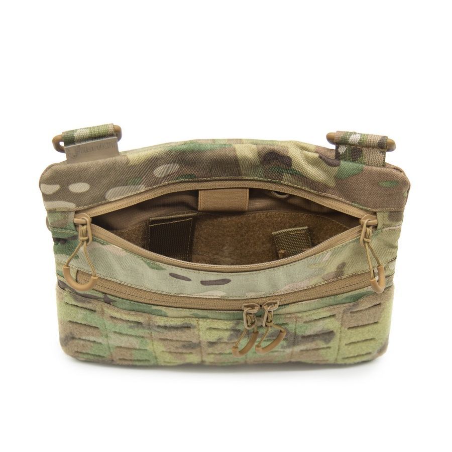 Тактическая сумка с патч панелью для шевронов Cordura Multicam HardKit RoKit M фото