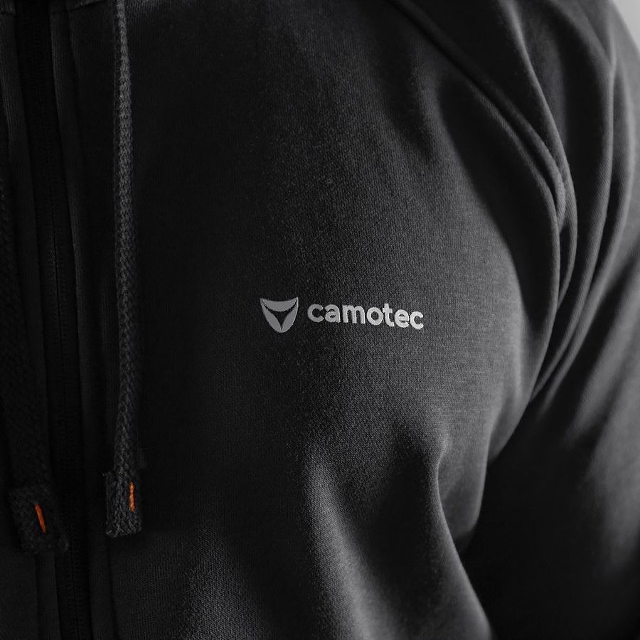 Літній спортивний костюм військовий FitPro Zip Графіт Camotec фото